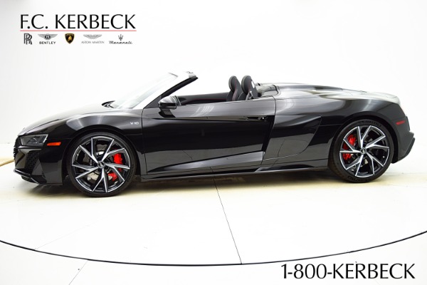 Used 2021 Audi R8 Spyder V10 for sale Sold at F.C. Kerbeck Lamborghini Palmyra N.J. in Palmyra NJ 08065 4