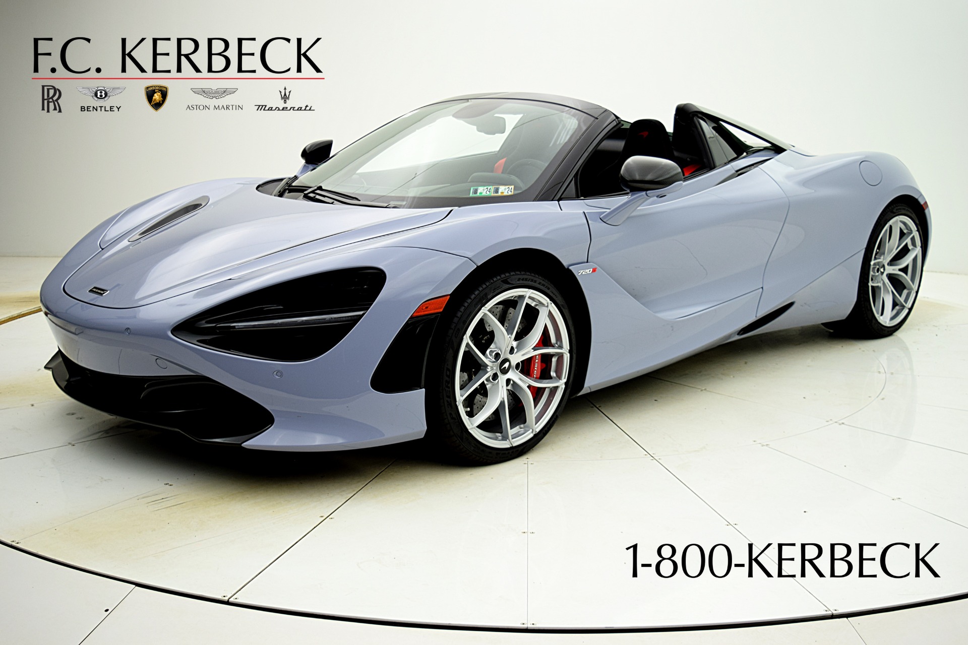 Used 2020 McLaren 720S Spider for sale Sold at F.C. Kerbeck Lamborghini Palmyra N.J. in Palmyra NJ 08065 2