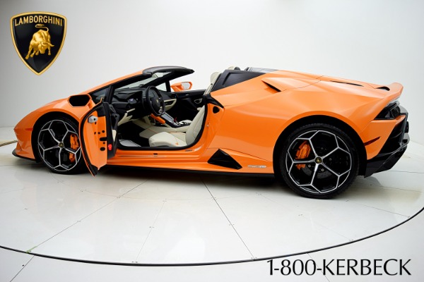 Used 2023 Lamborghini Huracan EVO Spyder RWD/ LEASE OPTIONS AVAILABLE for sale Sold at F.C. Kerbeck Lamborghini Palmyra N.J. in Palmyra NJ 08065 4