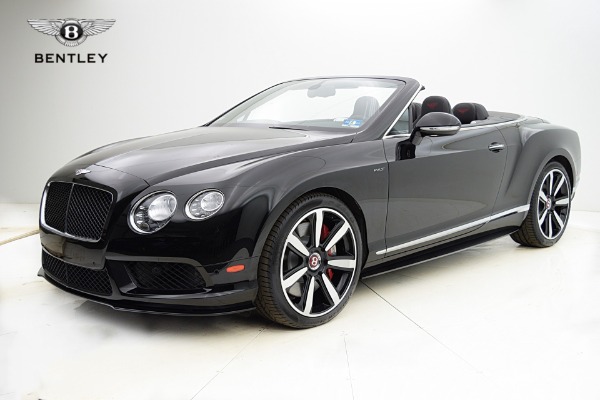 Used Used 2015 Bentley Continental GT V8 S Convertible for sale $95,000 at F.C. Kerbeck Lamborghini Palmyra N.J. in Palmyra NJ